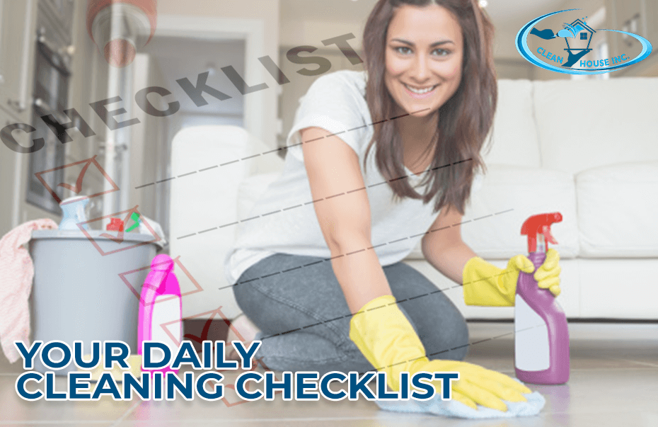 daily cleaning checklist