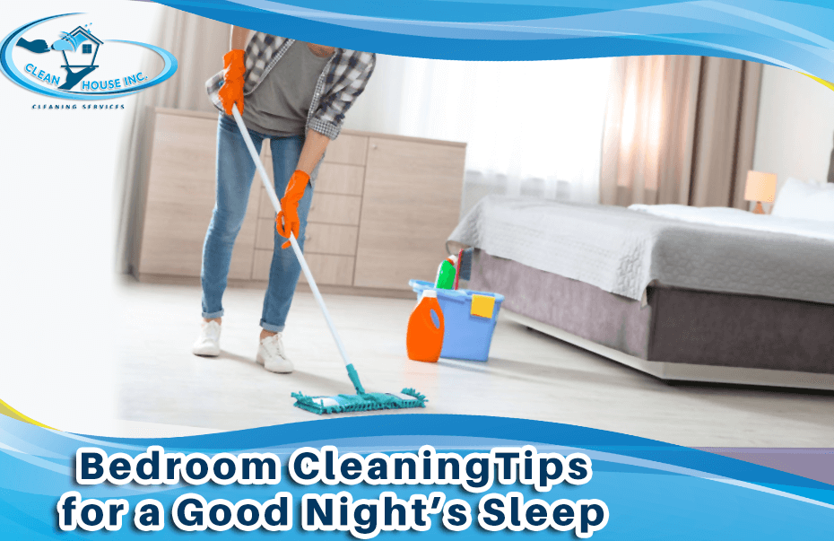 bedroom cleaning