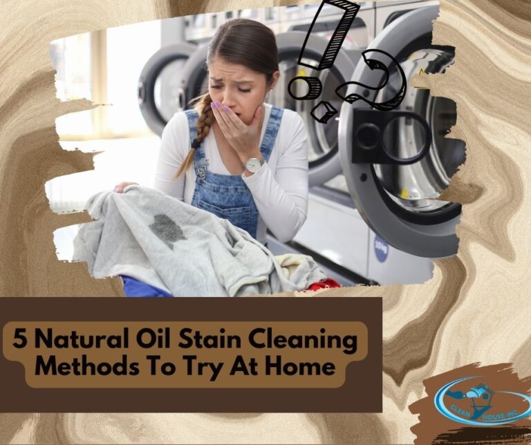 natural oil stain cleaning