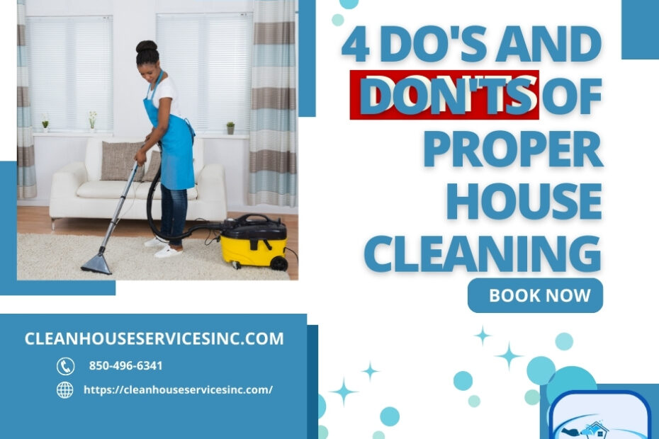 proper house cleaning